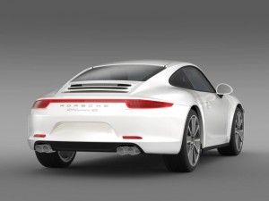porsche 911 carerra 4s 2013 Modelo 3D
