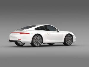 porsche 911 carerra 4s 2013 Modelo 3D