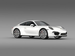 porsche 911 carerra 4s 2013 Modelo 3D