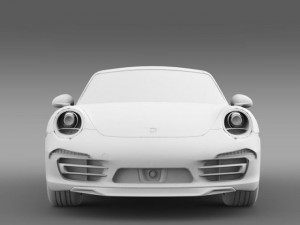 porsche 911 carerra 4s 2013 Modelo 3D