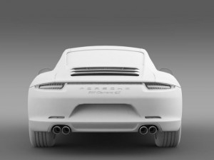 porsche 911 carerra 4s 2013 Modelo 3D