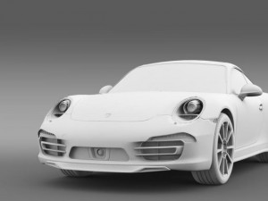porsche 911 carerra 4s 2013 Modelo 3D