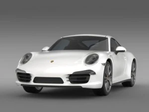 porsche 911 carerra 2013 3D Model