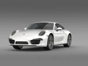 porsche 911 carerra 2013 3D Model