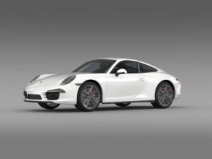 porsche 911 carerra 2013 3D 모델