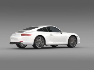 porsche 911 carerra 2013 3D 모델