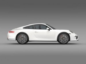 porsche 911 carerra 2013 3D 모델