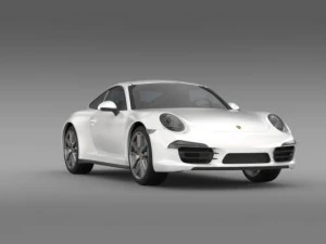 porsche 911 carerra 2013 3D Model