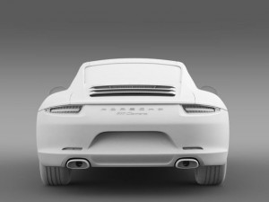 porsche 911 carerra 2013 3D 모델