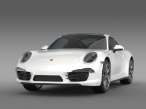 porsche 911 carerra 4 2013 3D 모델