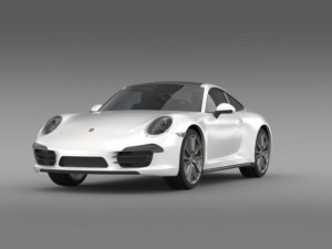 porsche 911 carerra 4 2013 3D 모델