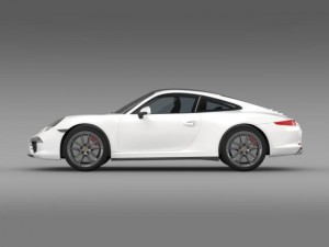 porsche 911 carerra 4 2013 3D 모델