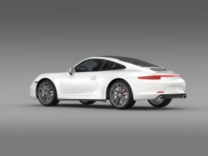 porsche 911 carerra 4 2013 3D 모델