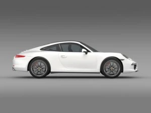 porsche 911 carerra 4 2013 3D Model