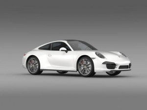 porsche 911 carerra 4 2013 3D 모델