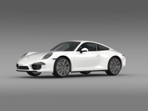 porsche 911 carerra s 2013 3D Модель