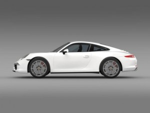 porsche 911 carerra s 2013 3D Модель