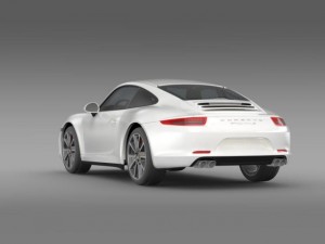 porsche 911 carerra s 2013 3D Модель