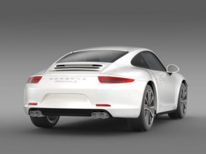 porsche 911 carerra s 2013 3D Модель