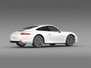 porsche 911 carerra s 2013 3D Модель