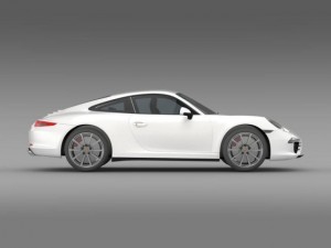 porsche 911 carerra s 2013 3D Модель