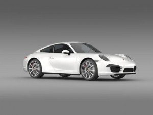 porsche 911 carerra s 2013 3D Модель