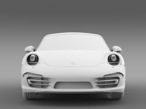 porsche 911 carerra s 2013 3D Модель