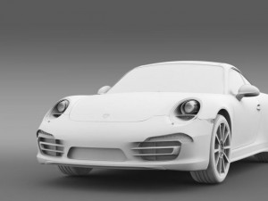 porsche 911 carerra s 2013 3D Модель