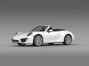 porsche 911 carrera 4s cabrio 2013 Model 3D