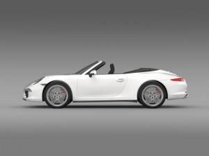 porsche 911 carerra 4s cabrio 2013 3D Model