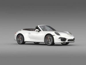 porsche 911 carerra cabrio 2013 3D 모델