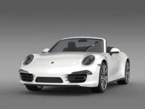 porsche 911 carerra s cabrio 2013 Modello 3D