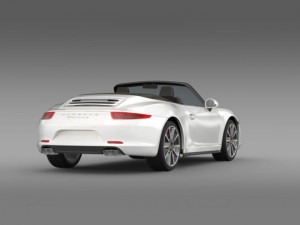 porsche 911 carerra s cabrio 2013 Modello 3D