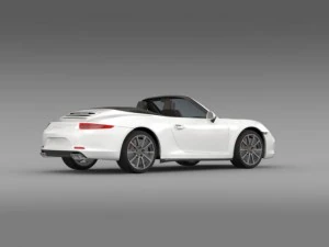 porsche 911 carerra s cabrio 2013 3D Model