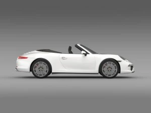 porsche 911 carerra s cabrio 2013 3D Model