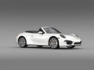 porsche 911 carerra s cabrio 2013 3D Model