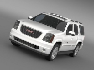 gmc yukon heritage edition 2012 3D Model