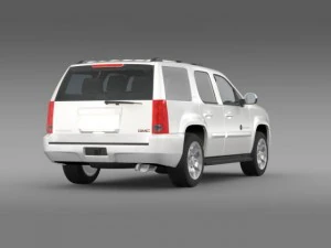 gmc yukon heritage edition 2012 3D Model