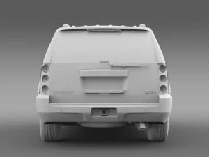 gmc yukon heritage edition 2012 3D Model