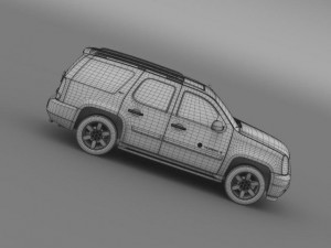 gmc yukon heritage edition 2012 3Dモデル