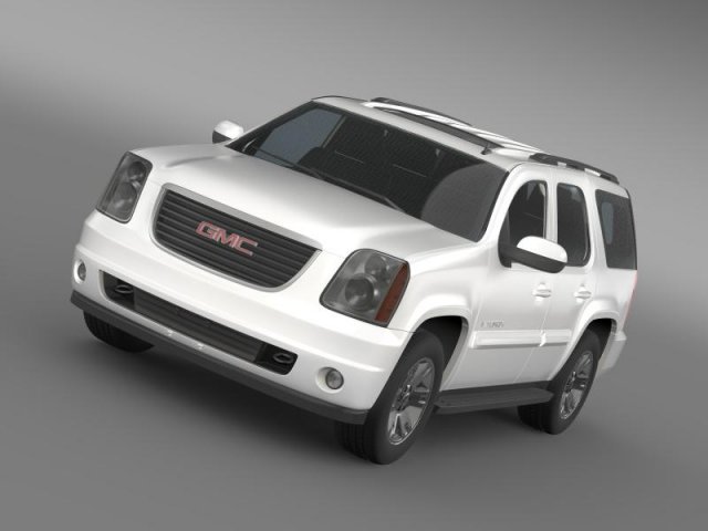 gmc yukon slt Modello 3D .c4d .max .obj .3ds .fbx .stl .blend 