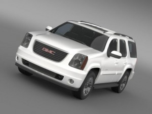 gmc yukon slt Modelo 3D