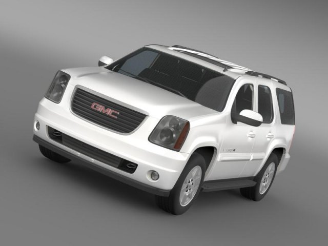 gmc yukon xfe 2009 3D Model .c4d .max .obj .3ds .fbx .stl .blend 