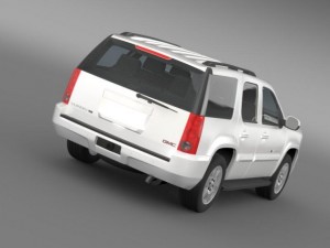 gmc yukon xfe 2009 3D Model