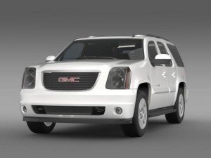 gmc yukon xfe 2009 3D Model