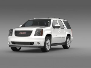 gmc yukon xfe 2009 3D Model