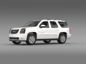 gmc yukon xfe 2009 3D Model