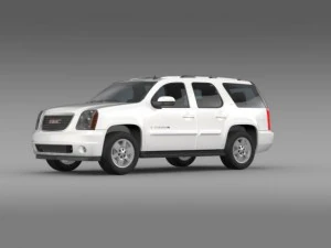 gmc yukon xfe 2009 3D Model