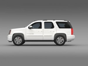 gmc yukon xfe 2009 3D Model