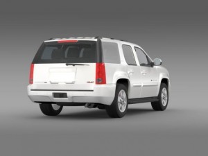 gmc yukon xfe 2009 3D Model